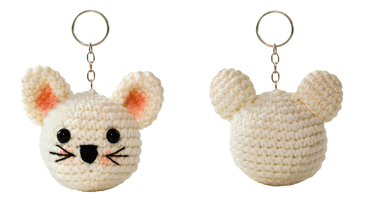 Amigurumi Chaveiro de Crochê Gatinho Fofo Passo a Passo