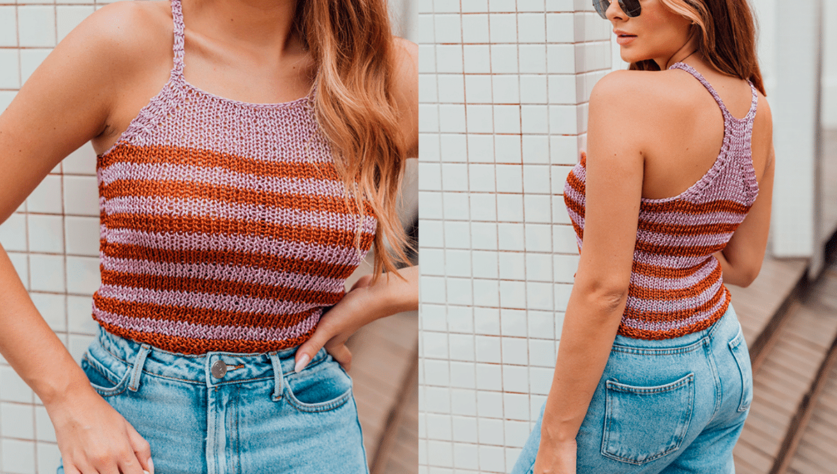 Que tal ? Uma Linda Regata de Tricô Encanto – Acompanhe!