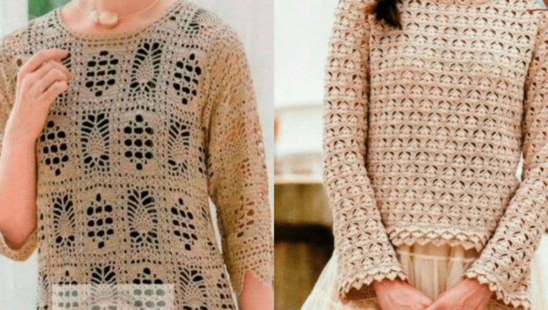 Blusas de Crochê Feminina