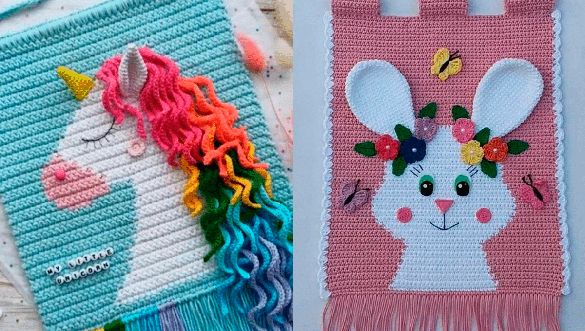 Descubra a Beleza Artesanal e Versatilidade das Flâmulas de Crochê na Decoração!
