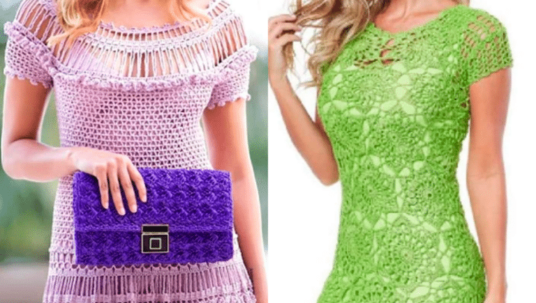 Vestidos de Crochê Do Básico ao Luxo