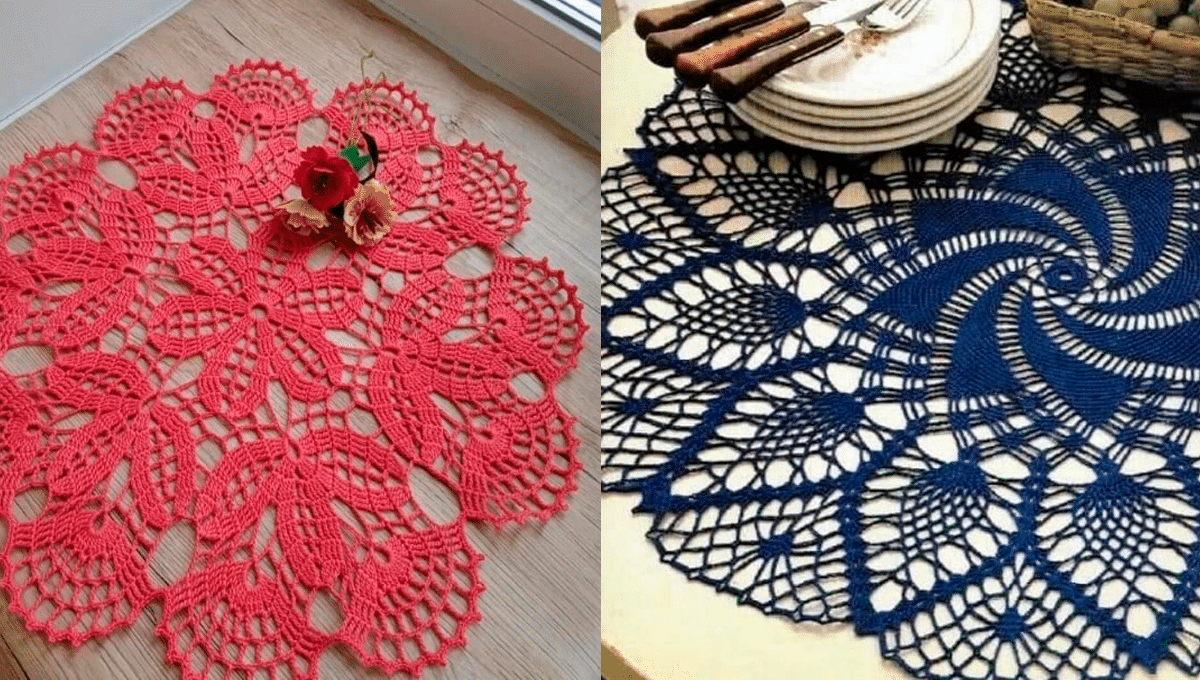 21 Toalhinhas de Crochê Lindissimas com Graficos para Você Baixar Agora
