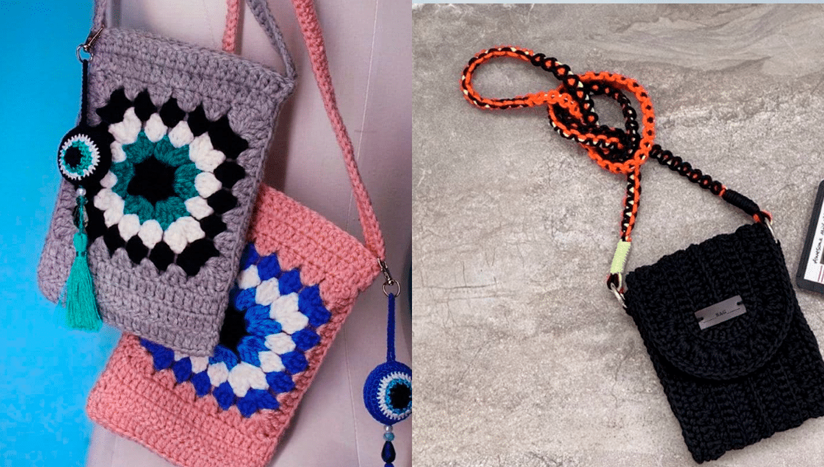 22 Modelos de Bolsas de Crochê Simples e Acessíveis de Confeccionar – Ideias e Diagramas