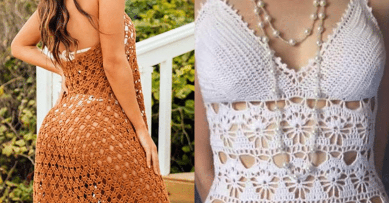 Moda Praia Crochê