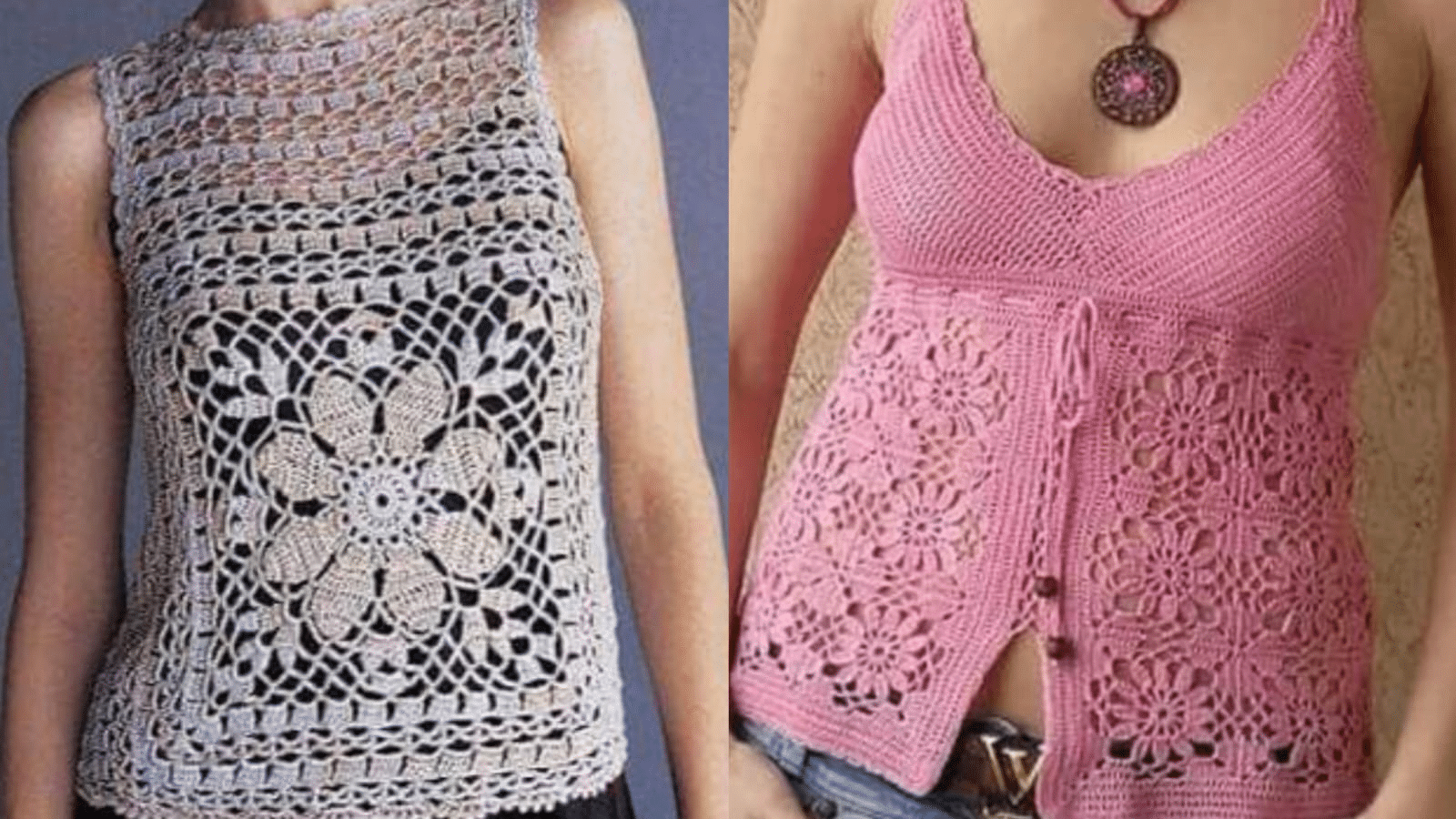 Blusas de Crochê para o Verão 2024 – Modelos Simples e Fresquinhos Parte 3