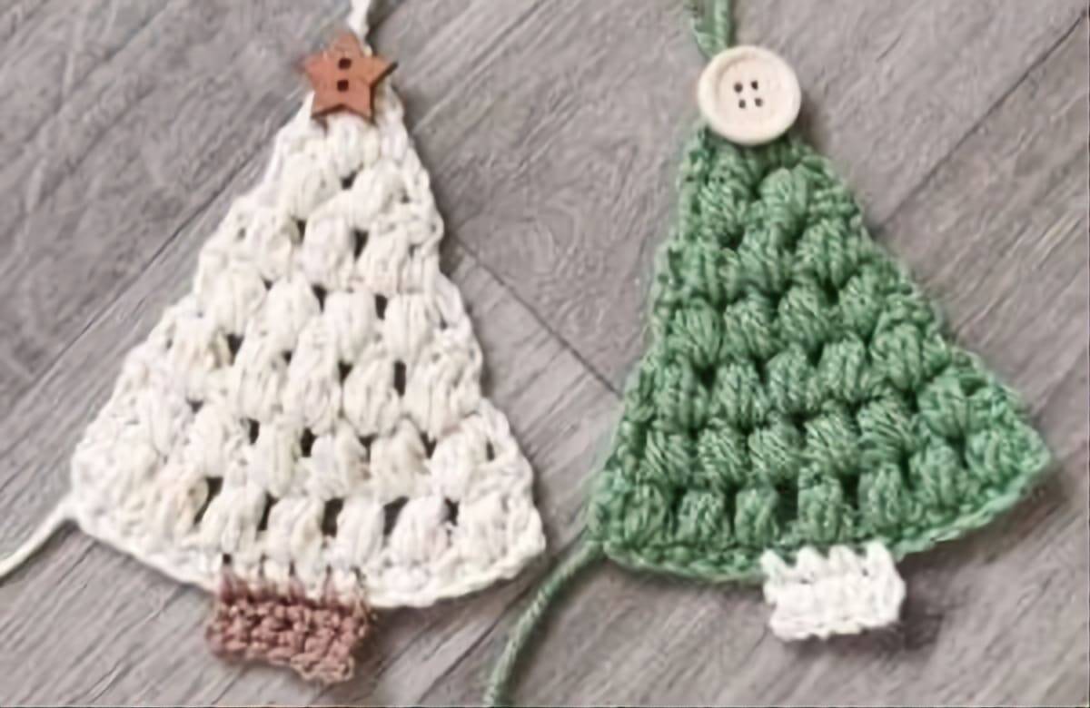 Enfeites para Árvore de Natal em Crochê
