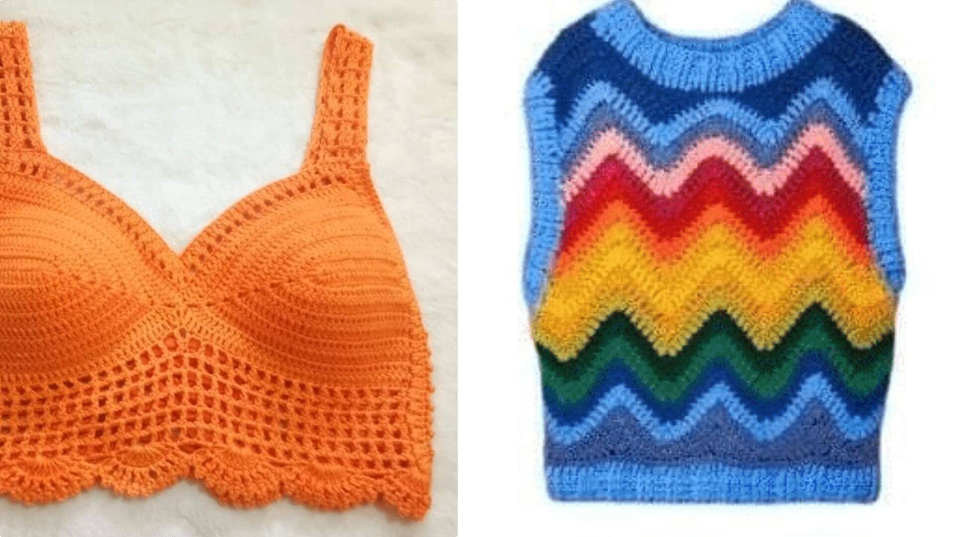 Croppeds de Crochê Simples e Fácil com Passo a Passo e Gráficos