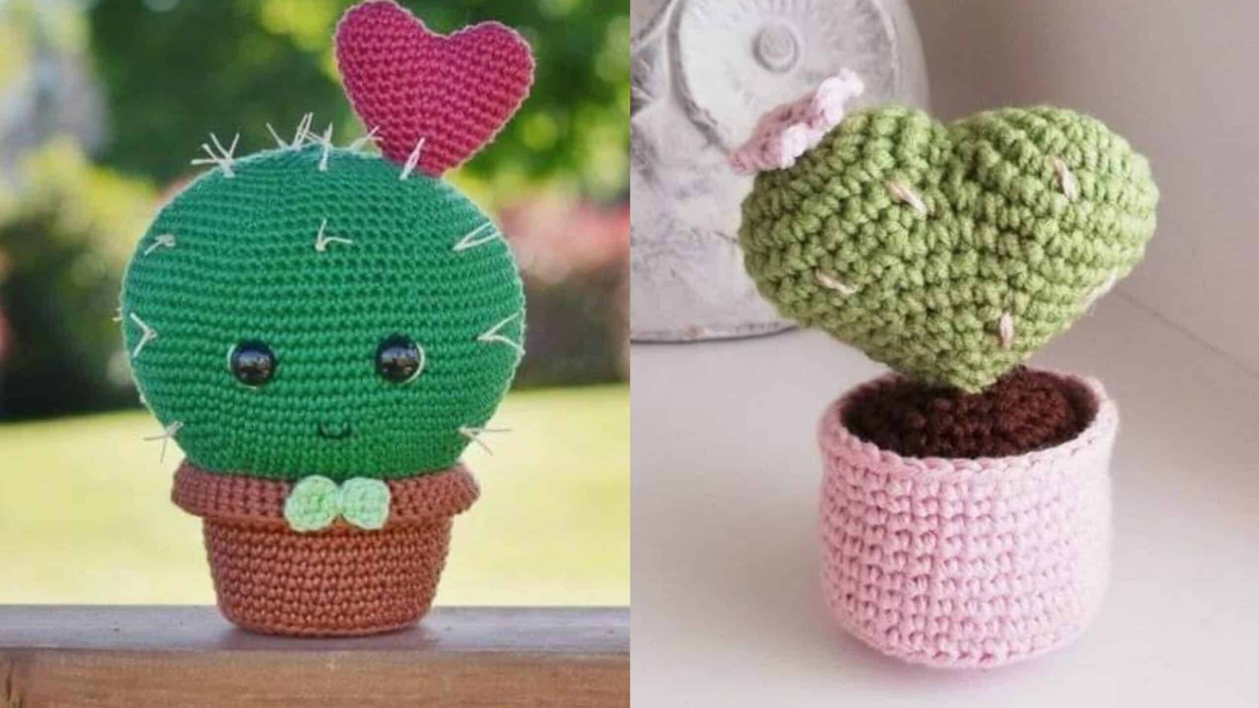 Amigurumi: Suculentas, Corações, Cactos Apaixonantes – Receita e Ideias Fofas