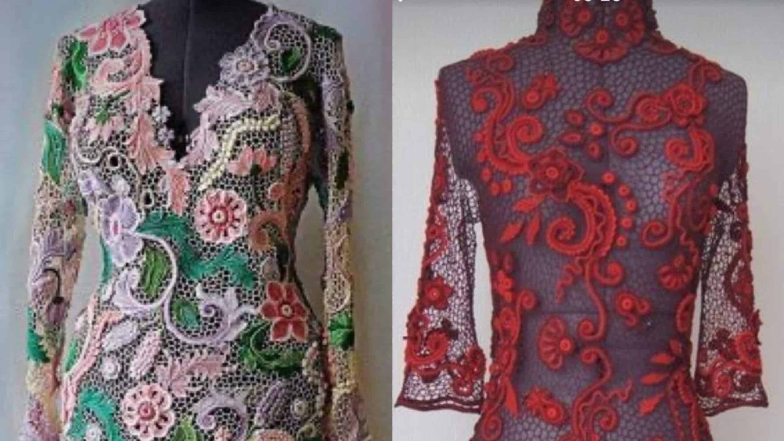 Crochê Irlandês:  Vestidos Exuberantes para Apreciar Parte 2