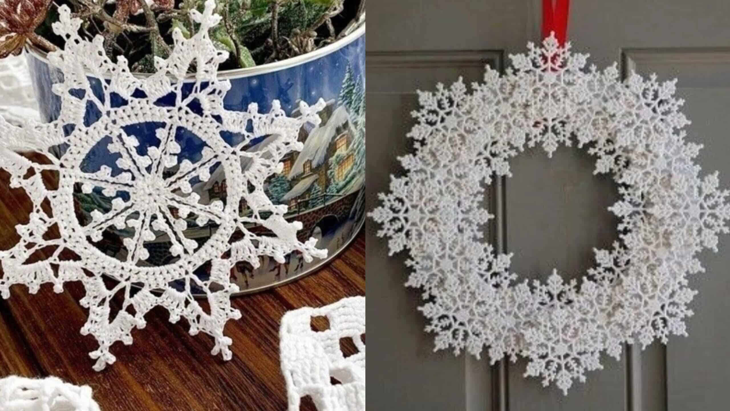 Enfeites em Crochê de Natal: 20 Modelos com Gráfico Parte 1