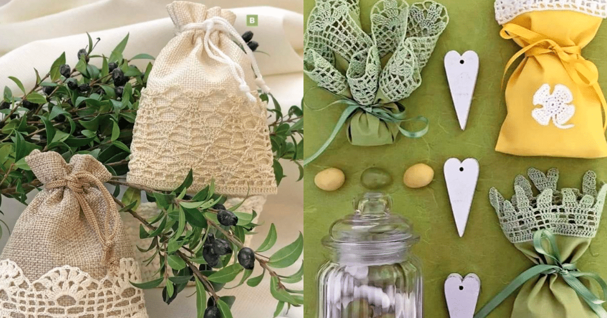 50 Porta Lembrancinhas em Croche para o Natal 5