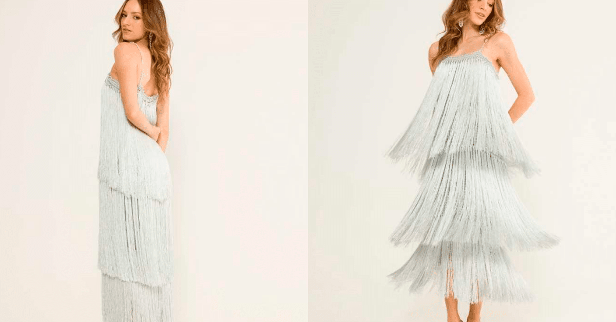 Vestido de Crochê Luciana Passo a Passo com Gráficos