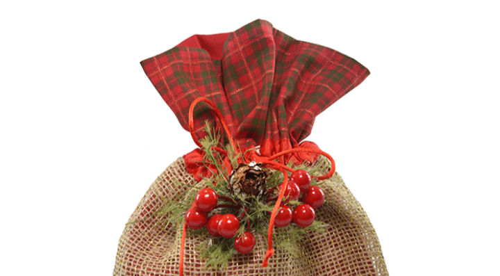 Saquinho Patchwork Natal