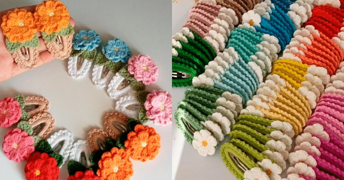 Presilhas de Croche: Ganhe Dinheiro Gastando Pouco