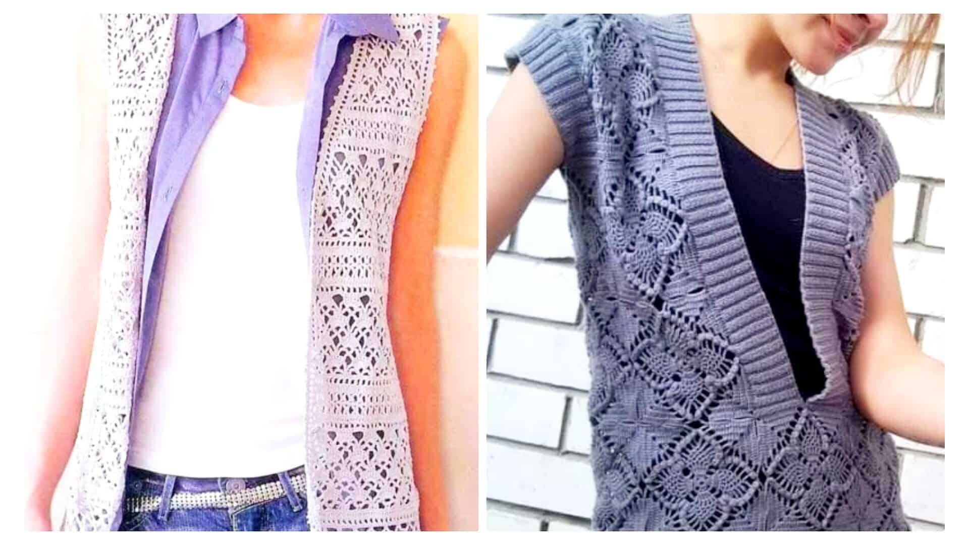 Descubra a elegância dos coletes em crochê: A herança artesanal que alia estilo, conforto e sustentabilidade!