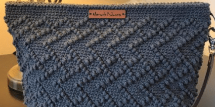 Necessaire de crochê Passione: Super fácil de fazer