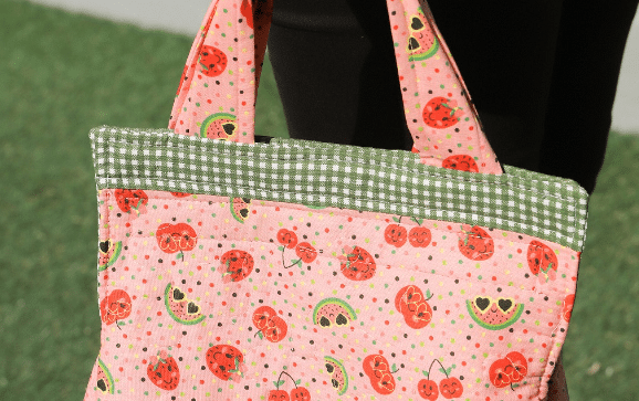 Lancheira Patchwork Frutinhas
