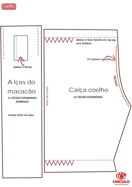 COMO FAZER COELHO EM PATCHWORK