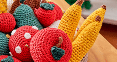 Amigurumi de Banana fácil de fazer