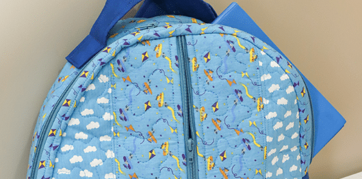 Mochila Pipas Patchwork: Com Gráfico