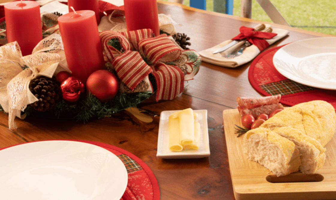Mesa Posta Natalina em Patchwork: Um Banquete para o Natal – Veja Passo a Passo
