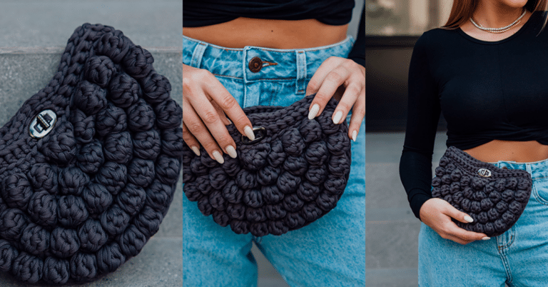 Apenda a Fazer com Gráficos: Bolsa de Crochê Clutch Kathia