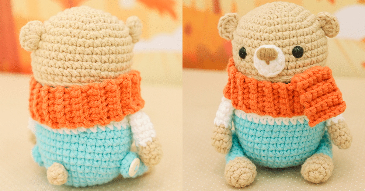 Aprenda com Passo a Passo Completo: Amigurumi Ursinho Tessy