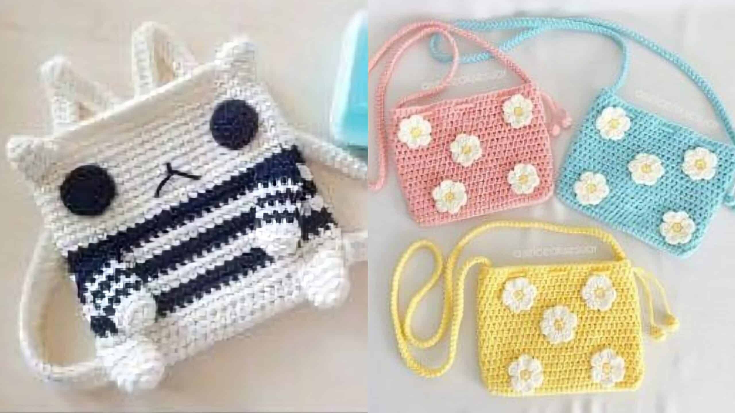 Artesanato Encantado: O Mundo Colorido das Bolsas de Crochê para Crianças