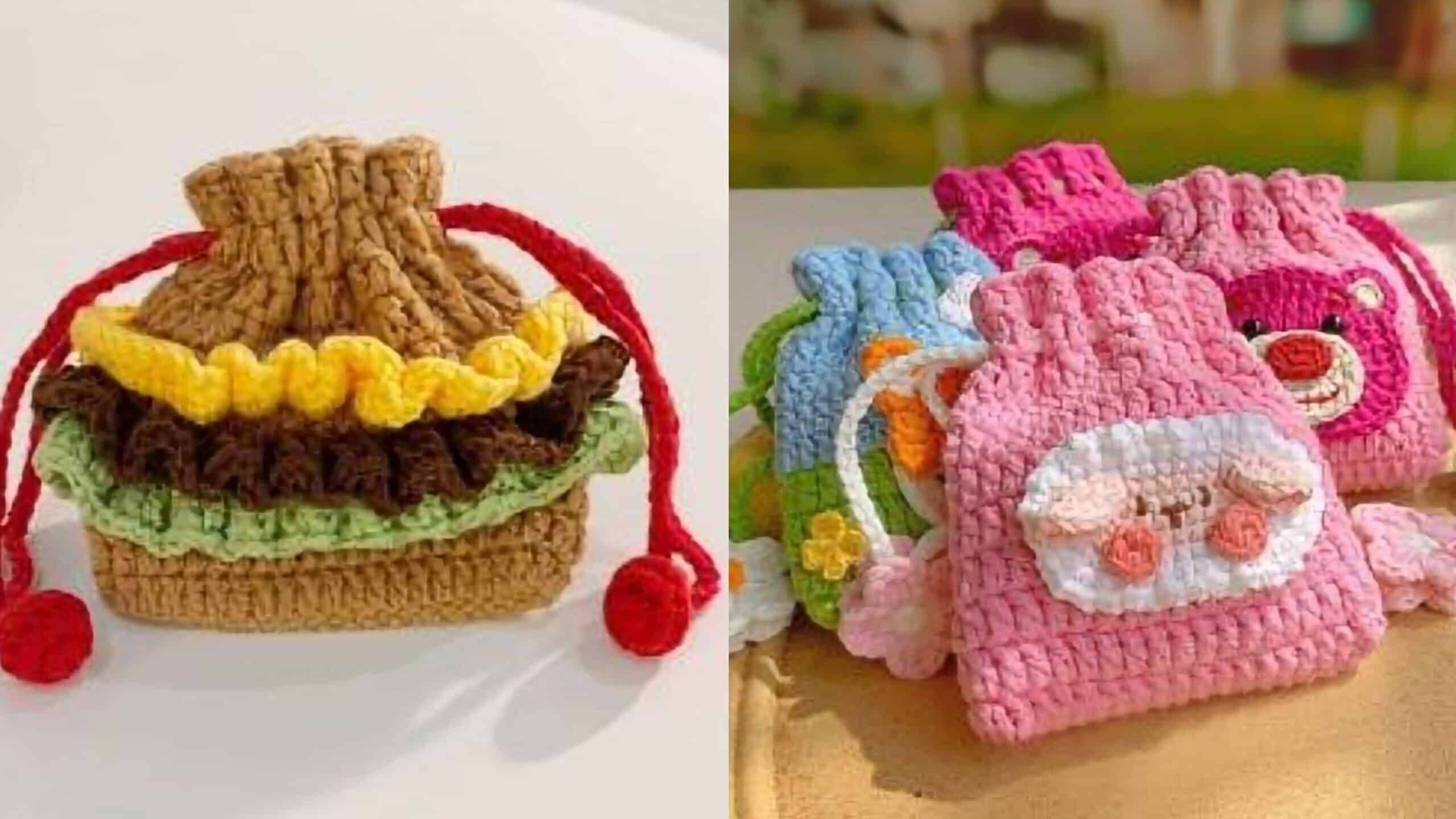 Coloridas e Versáteis: O Encanto da Bolsas de Crochê para Crianças