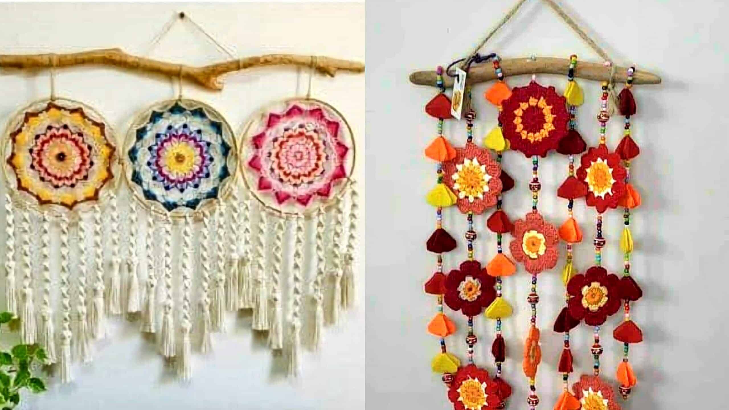 Painéis de Crochê: 30 Ideias para Valorizar sua Decoração