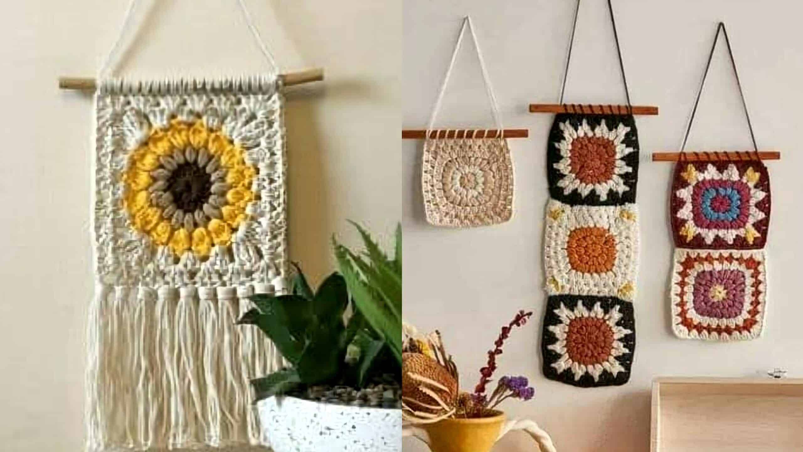 Painéis de Crochê: Inspirações para sua Decoração