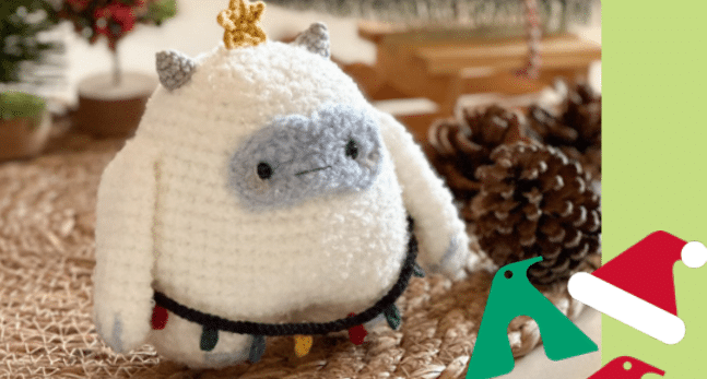 Amigurumi Yeti: Uma fofura natalina