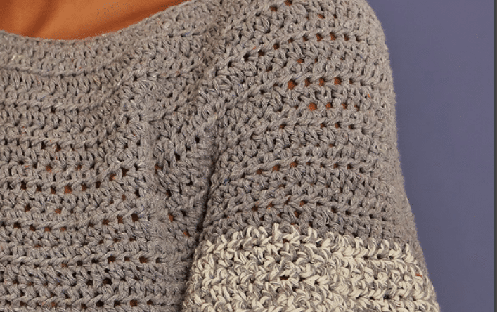 Blusa De Crochê Eco Jeans: Uma delicada Composição de  Verão