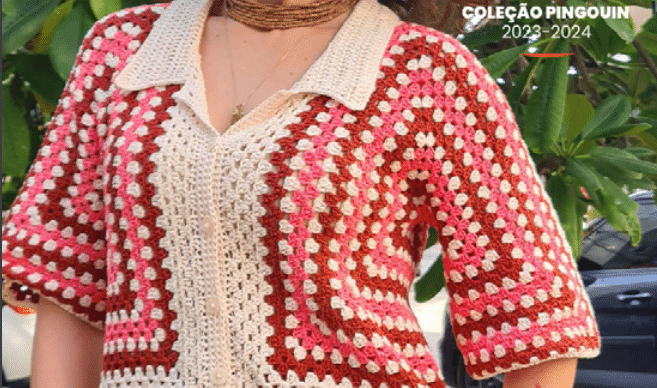 Camisa de Crochê Verão: Arrase no estilo