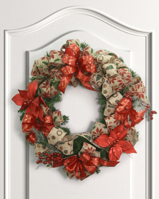 Celebre o Natal com Cores e Afeto: Guirlanda Natalina em Patchwork