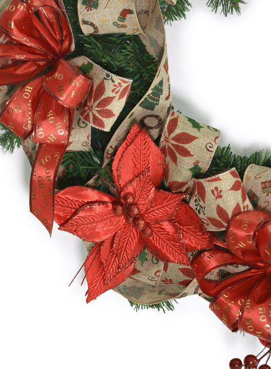 Celebre o Natal com Cores e Afeto: Guirlanda Natalina em Patchwork