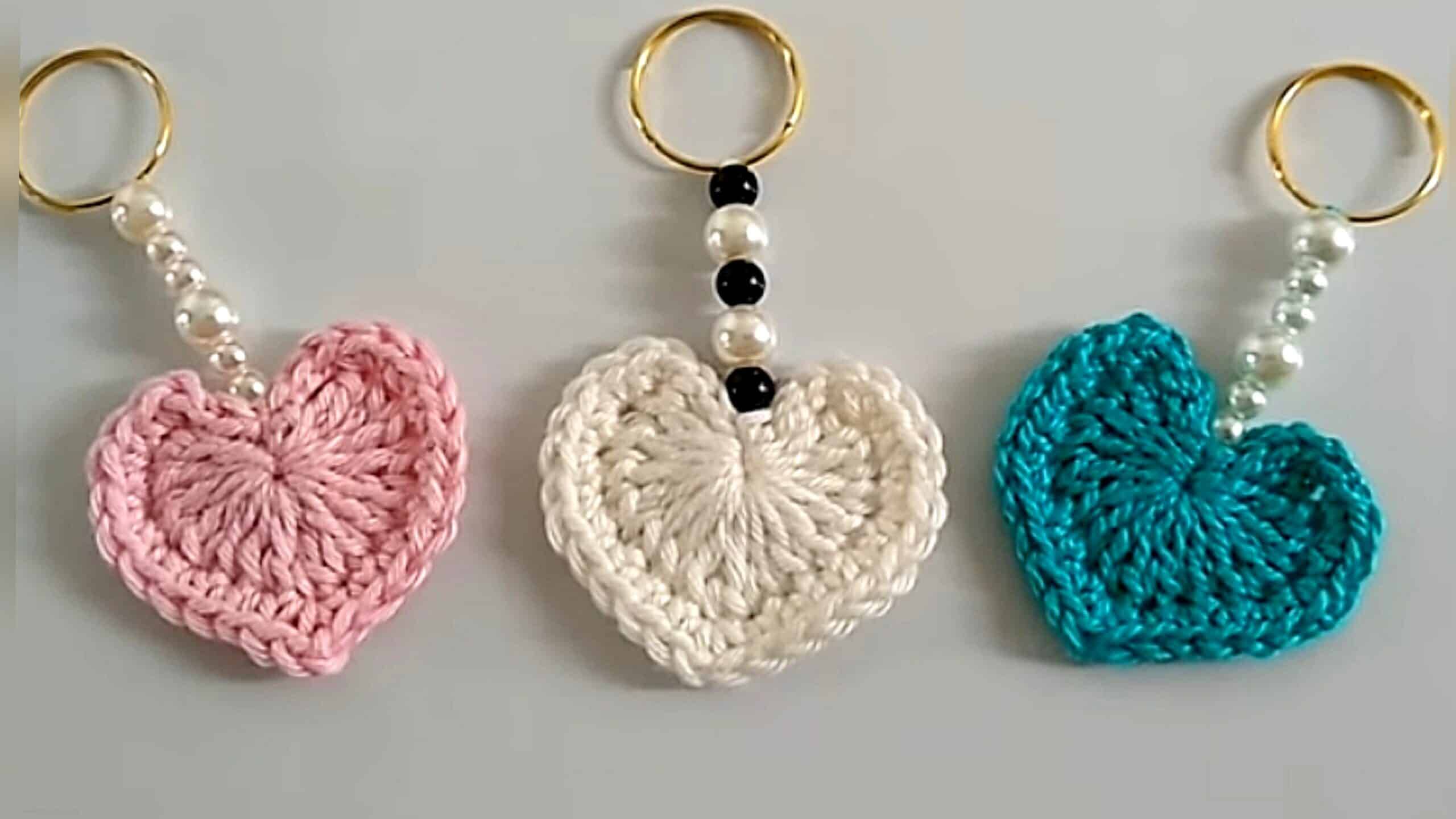 Chaveiro de Crochê para Iniciantes com Sobras de Fio