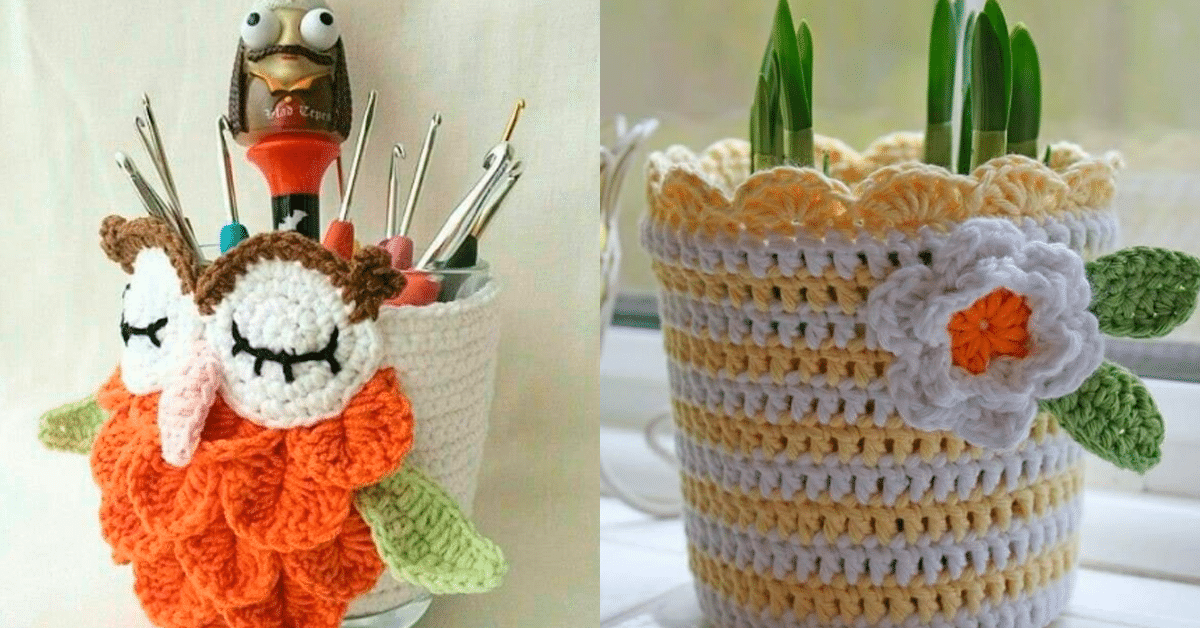 Organizadores em Crochê – Inspirações Maravilhosas