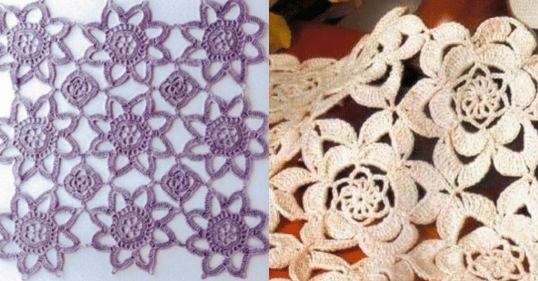 16 Motivos de Crochê para Unir e Criar Peças Lindíssimas e Delicadas