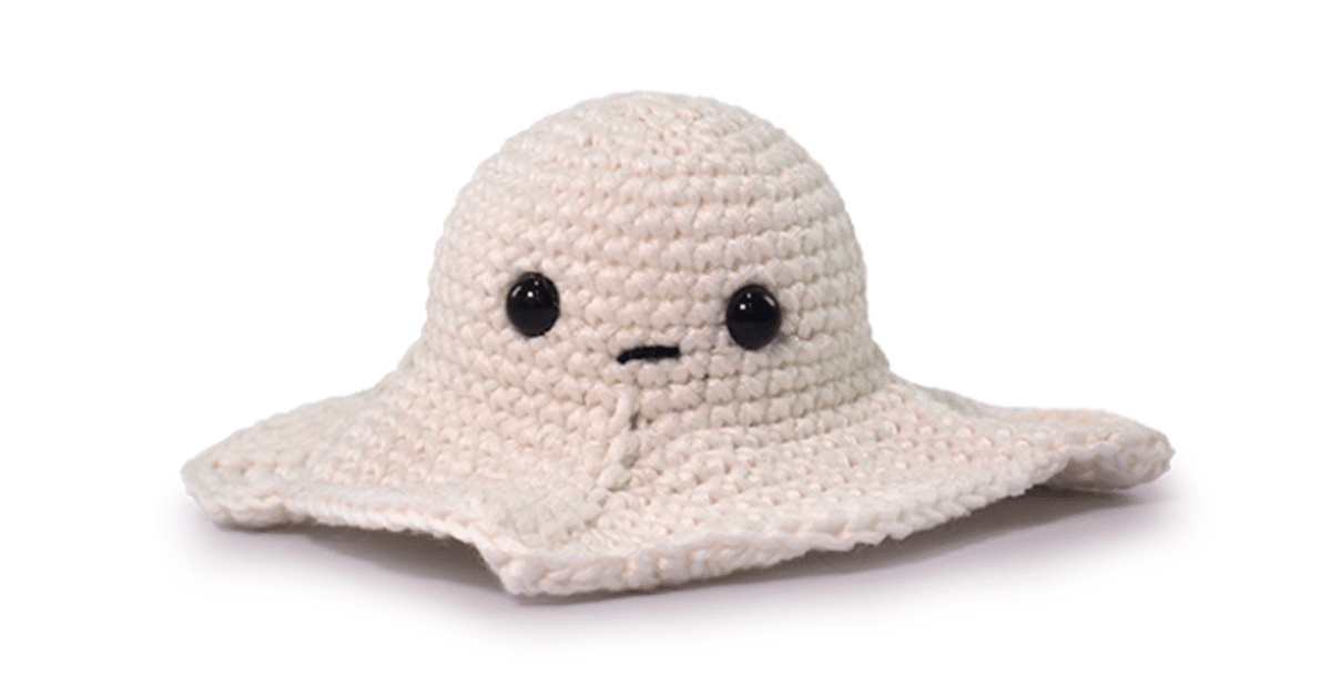 Amigurumi Fantasminha Glow com Passo a Passo da Receita