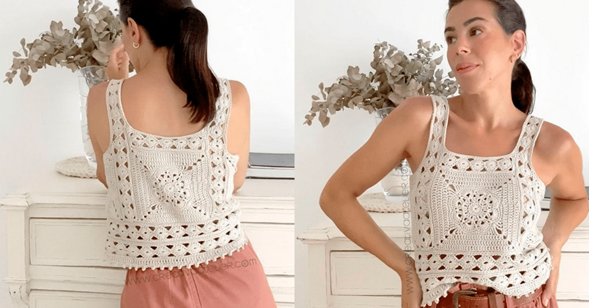 Como Fazer Cropped em Crochê Passo a Passo Detalhado