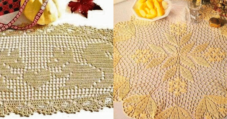Artesanato que Decora: Centros de Mesa em Crochê Lindíssimos para Sua Casa