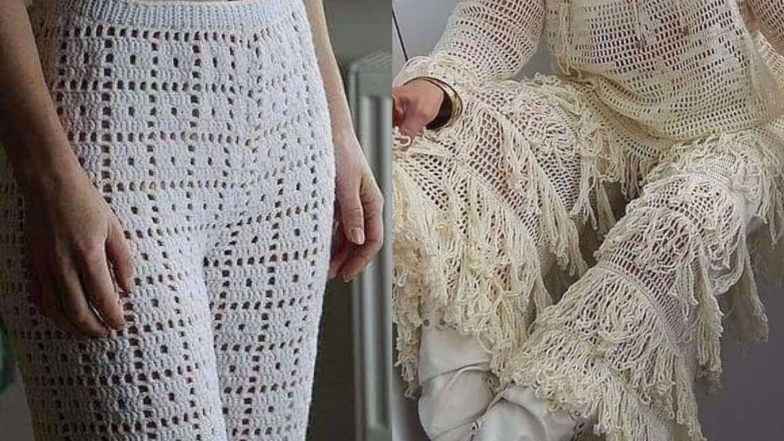 Crochê Moderno: Calças de Crochê para Todas Ocasiões