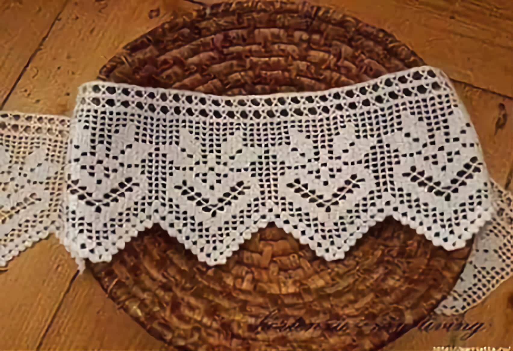 Valorize Suas Peças: Bicos de Crochê para Panos de Prato com Gráficos