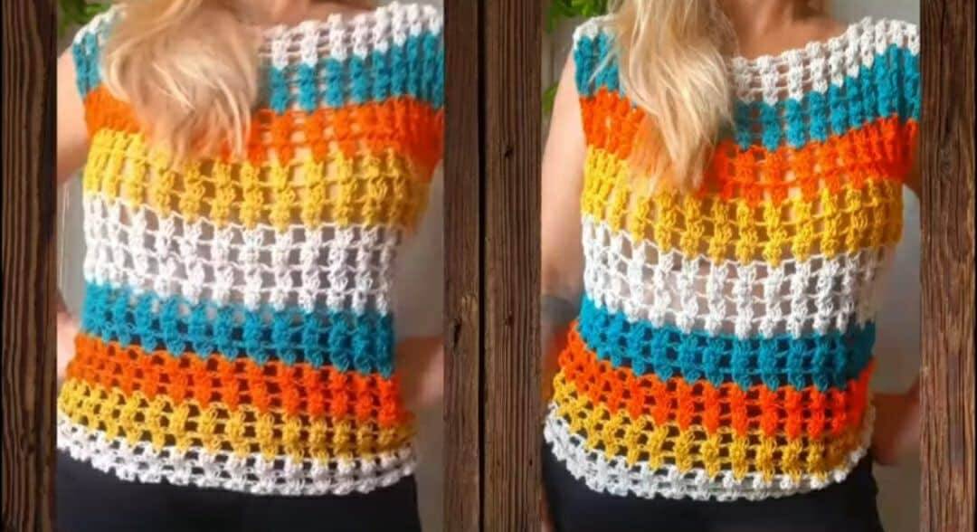 Desperte sua Criatividade com Crochê: Blusa Simples para Iniciantes!