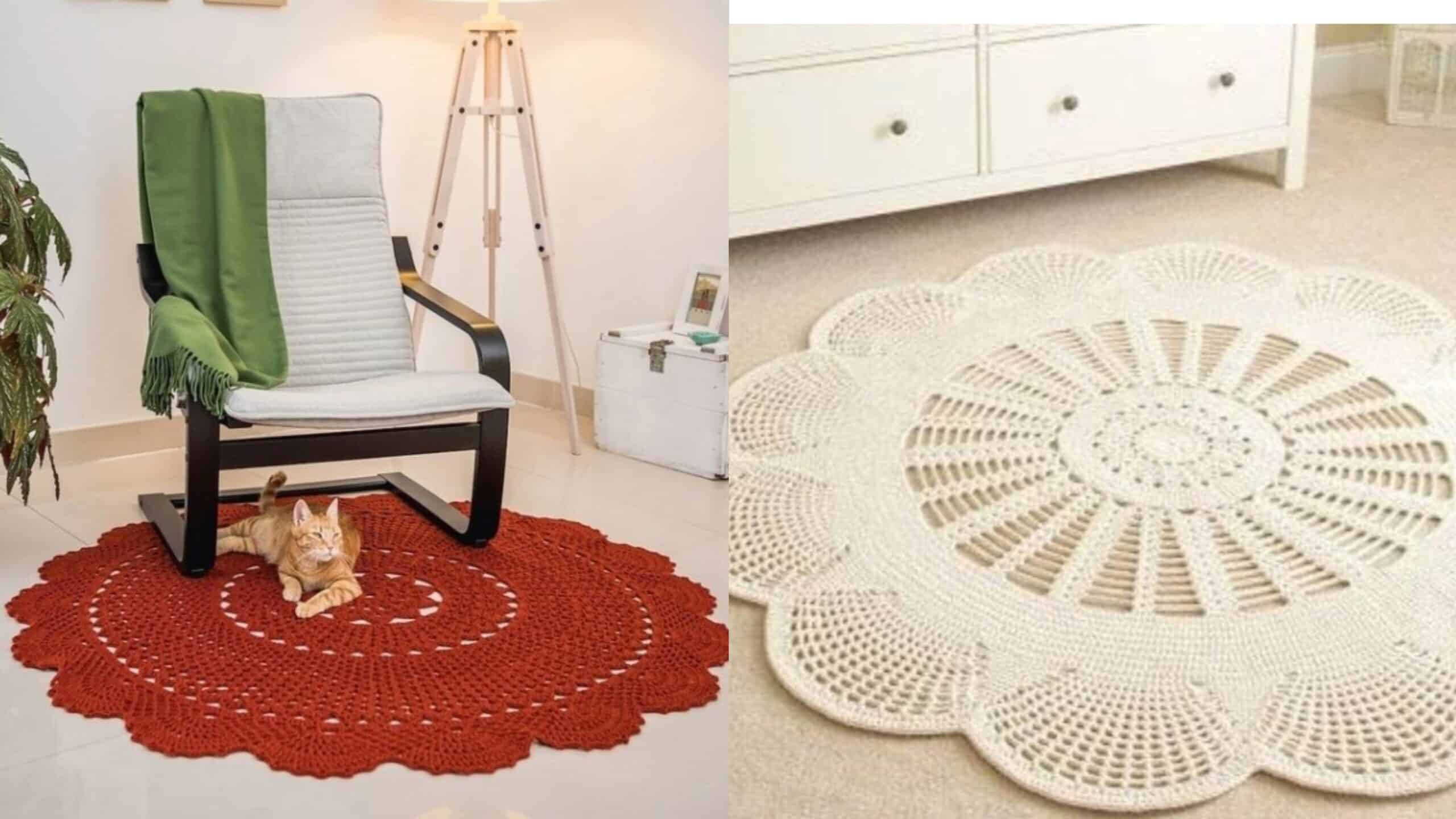 Tapetes de Crochê: Encanto, Conforto e Versatilidade na Decoração de sua Casa