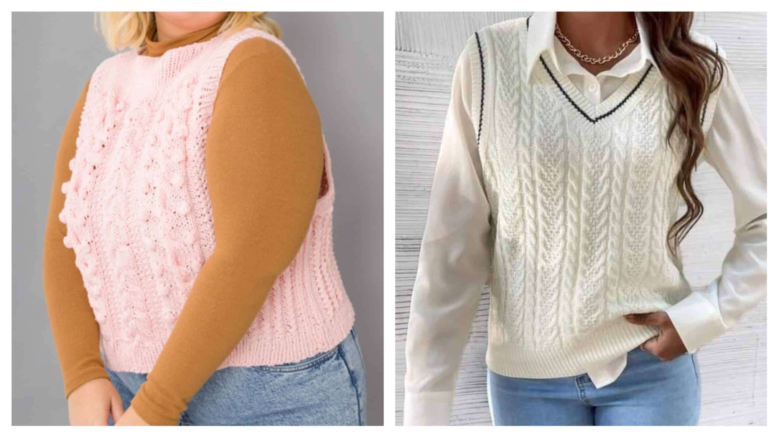 Vestindo a Modernidade: Explorando a Elegância dos Coletes de Tricô e Crochê
