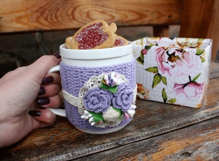 Aprenda a Criar Incríveis Capas de Crochê para Canecas e Torne Seu Café da Manhã Único!