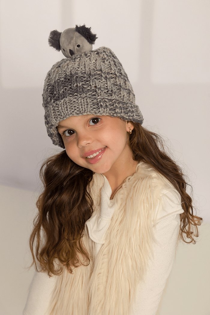 Olha essa Fofura do Gorro Coala Kadu Tricô Infantil!