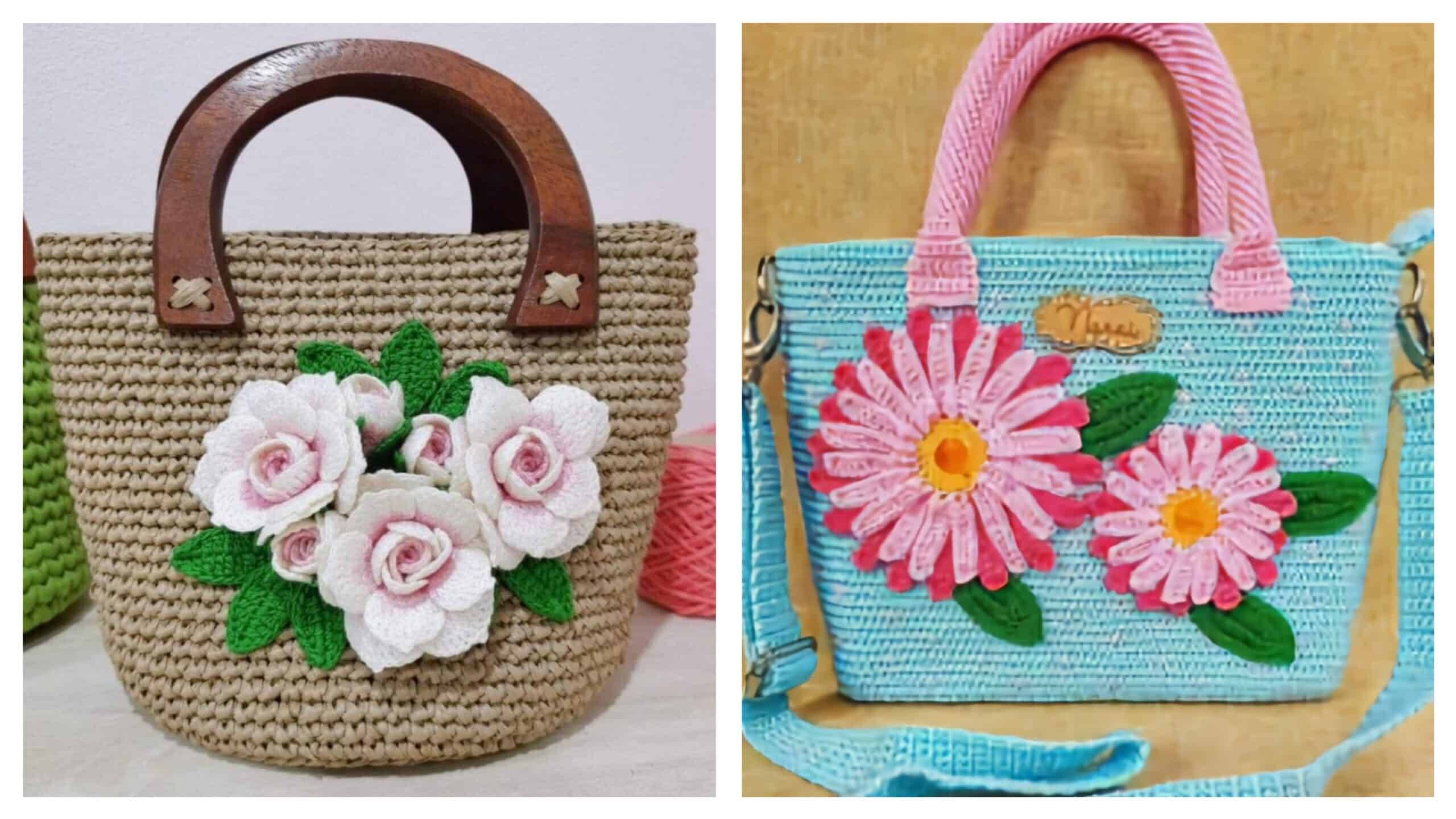 Floresça seu Estilo com Bolsas de Crochê Personalizadas